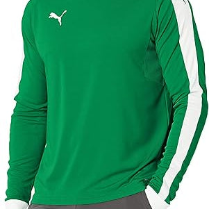 PUMA Liga Goalkeeper Jersey Green XL 191239600410 Shoe Deals Outlet