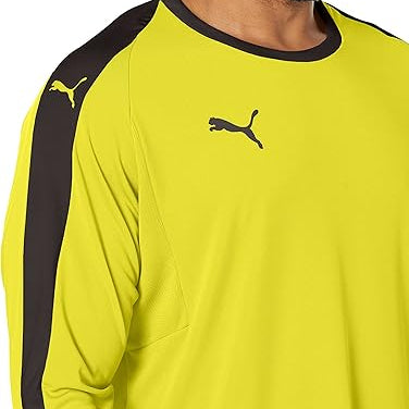PUMA Liga Goalkeeper Jersey Yellow XXL 191239600953 Shoe Deals Outlet