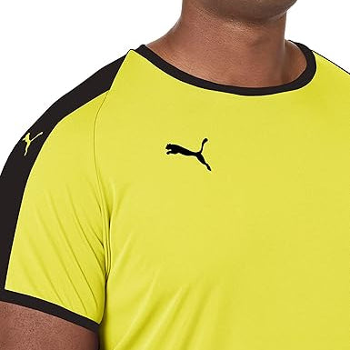 PUMA Liga Jersey Yellow Small 191239575084 Shoe Deals Outlet