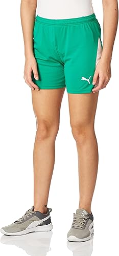 PUMA Liga Shorts Green Small 191239645381 Shoe Deals Outlet
