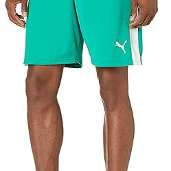 PUMA Liga Shorts Green XXL 191239645428 Shoe Deals Outlet