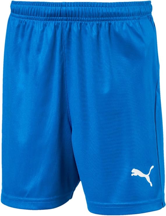 PUMA Liga Shorts Jr Blue Small 191239597642 Shoe Deals Outlet