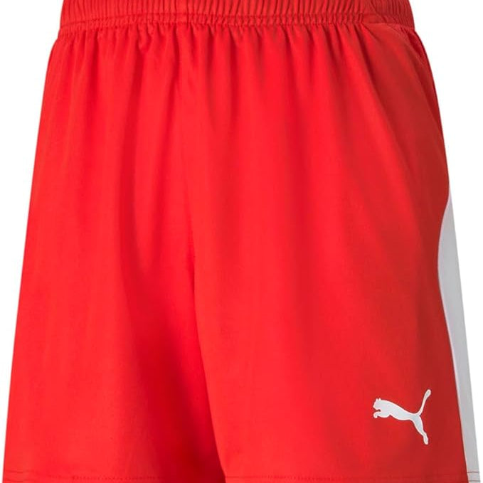 PUMA Liga Shorts Jr Red Medium 191239593170 Shoe Deals Outlet