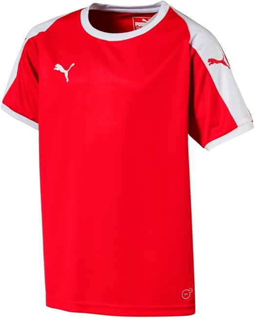 PUMA Youth Liga Jersey Red Medium 191239576951 Shoe Deals Outlet
