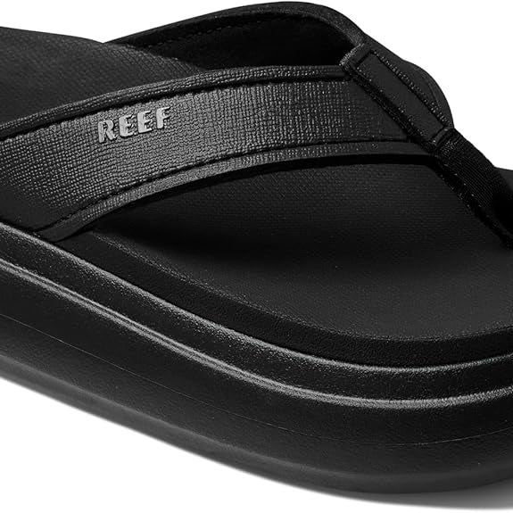 Reef Cushion Bondi Black / Black 9 M 0196985147769 Shoe Deals Outlet