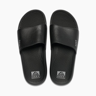 Reef Oasis Slide Black 9 M 0195333902401 Shoe Deals Outlet