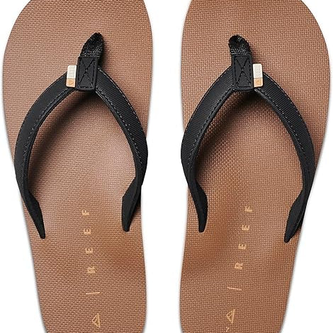 Reef Solana Black / Tan 10 M 196985346070 Shoe Deals Outlet