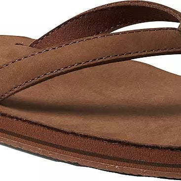 Reef Solana Leather Classic Brown 7 M 196985464019 Shoe Deals Outlet