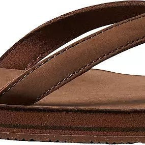 Reef Solana Leather Classic Brown 7 M 196985464019 Shoe Deals Outlet