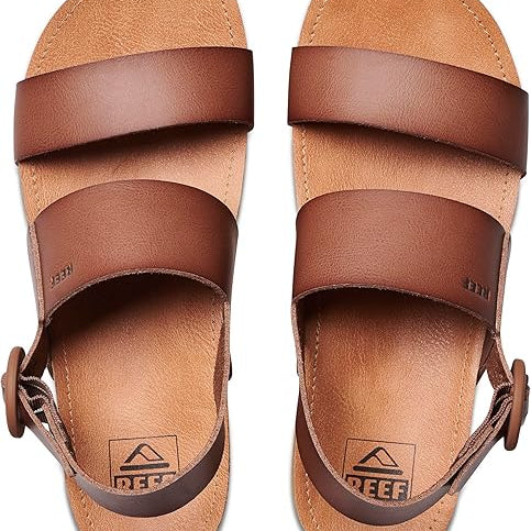 Reef Vista HI Buckle Sandals Espresso 9 M 196985346582 Shoe Deals Outlet
