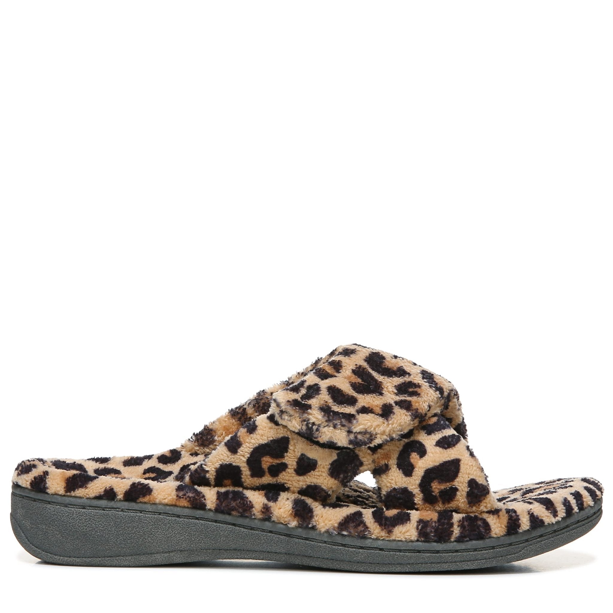 VIONIC Relax Slipper - Women's Natural Leopard Shoe Deals Outlet