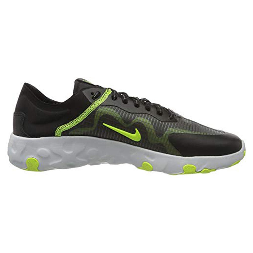 Nike Renew Lucent - Men's Black Black Volt Pure Platinumdark 105 Shoe Deals Outlet