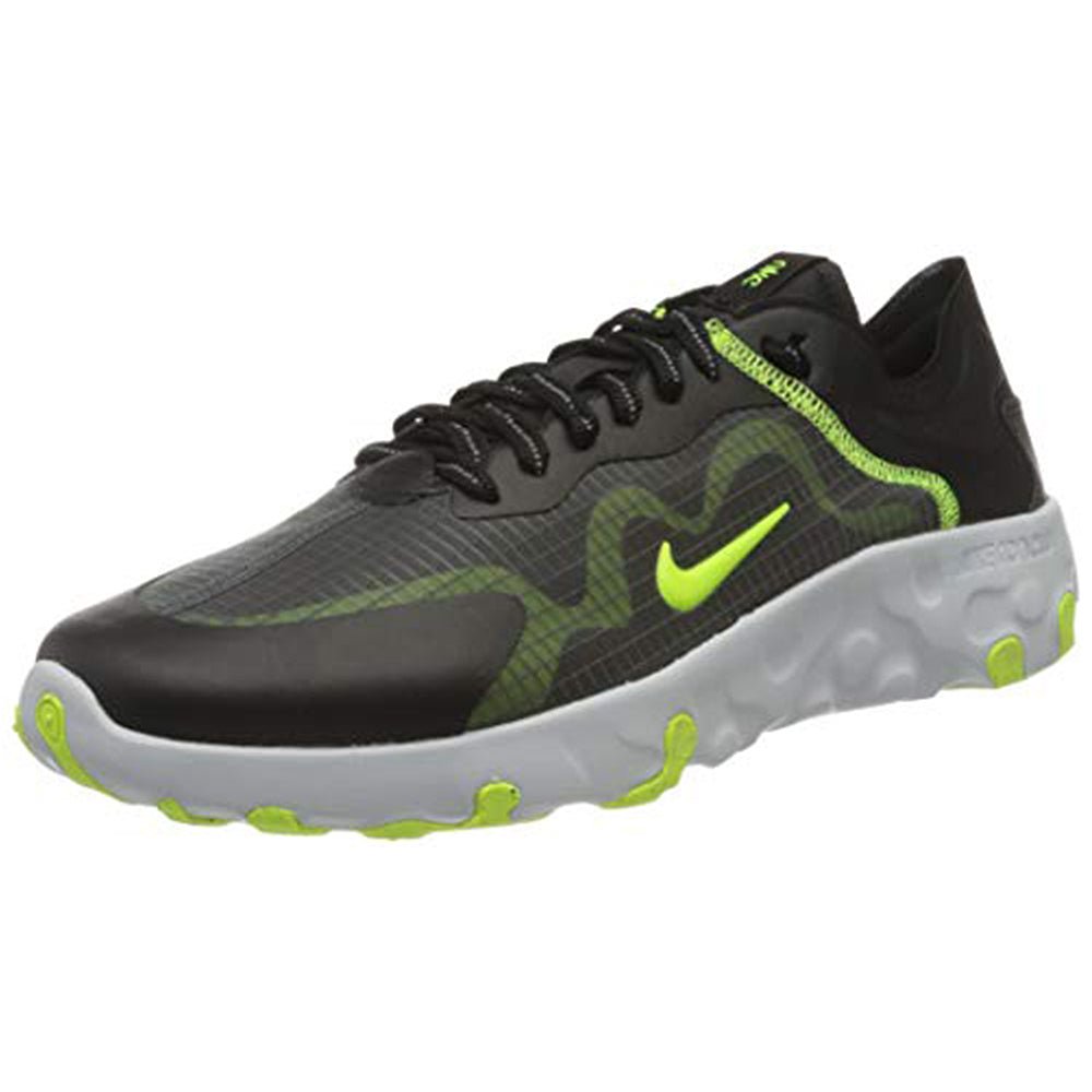 Nike Renew Lucent - Men's Black Black Volt Pure Platinumdark 105 Shoe Deals Outlet
