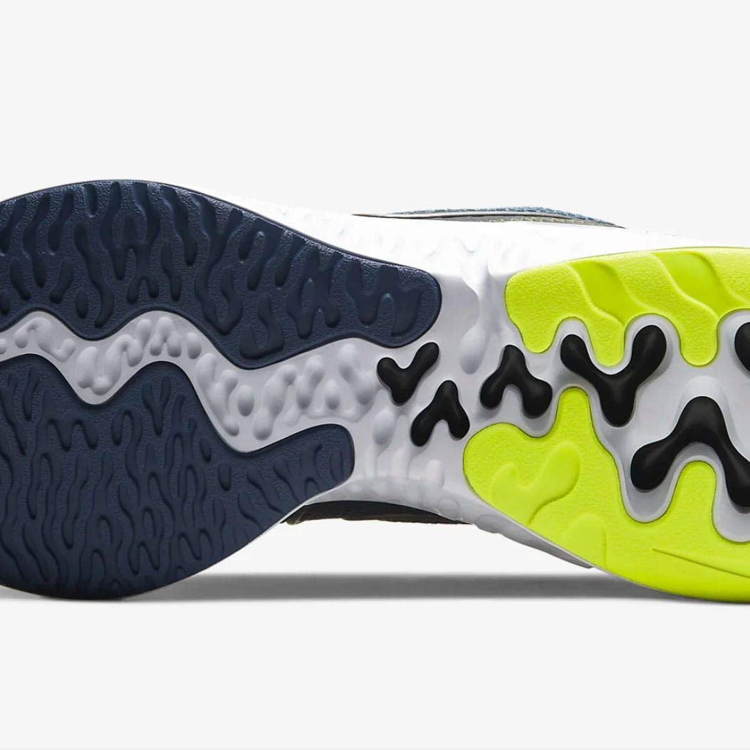 Nike Renew Run - Men's Diffused Blue/Mtlc/Dark Grey Shoe Deals Outlet