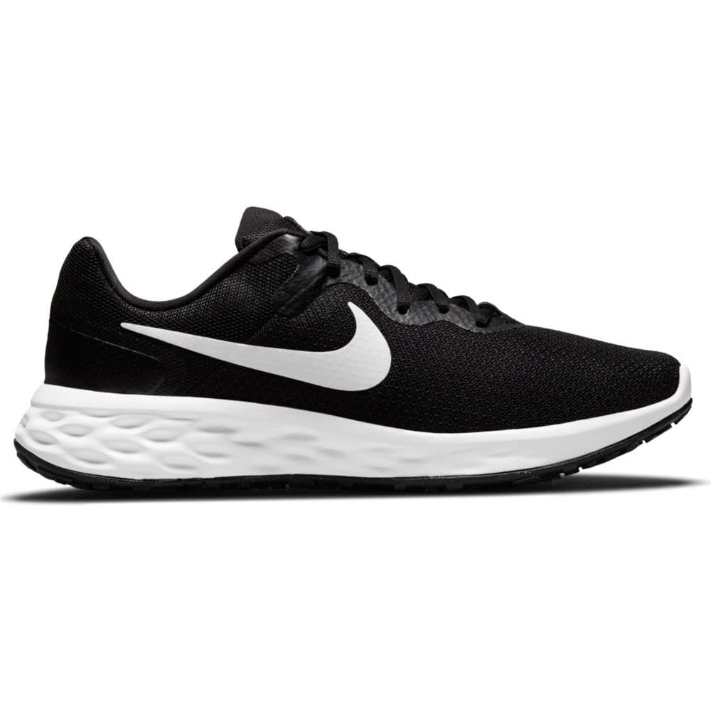 Nike Revolution 6 Next Nature - Men's Black White Black Iron Grey Shoe Deals Outlet