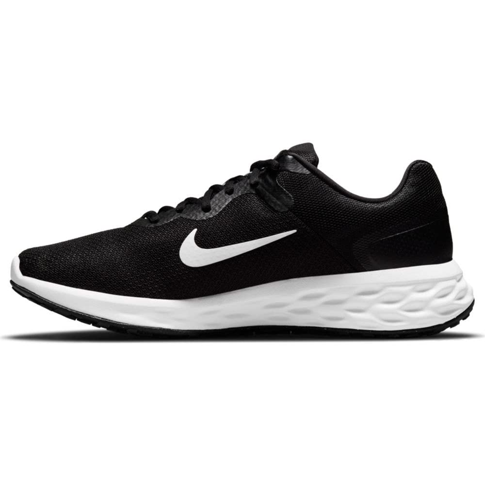 Nike Revolution 6 Next Nature - Men's Black White Black Iron Grey Shoe Deals Outlet