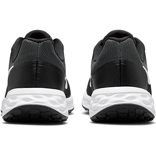 Nike Revolution 6 Next Nature - Women's Black White Dk Smoke Grey Cool Grey Shoe Deals Outlet