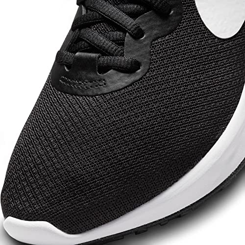 Nike Revolution 6 Next Nature - Women's Black White Dk Smoke Grey Cool Grey Shoe Deals Outlet