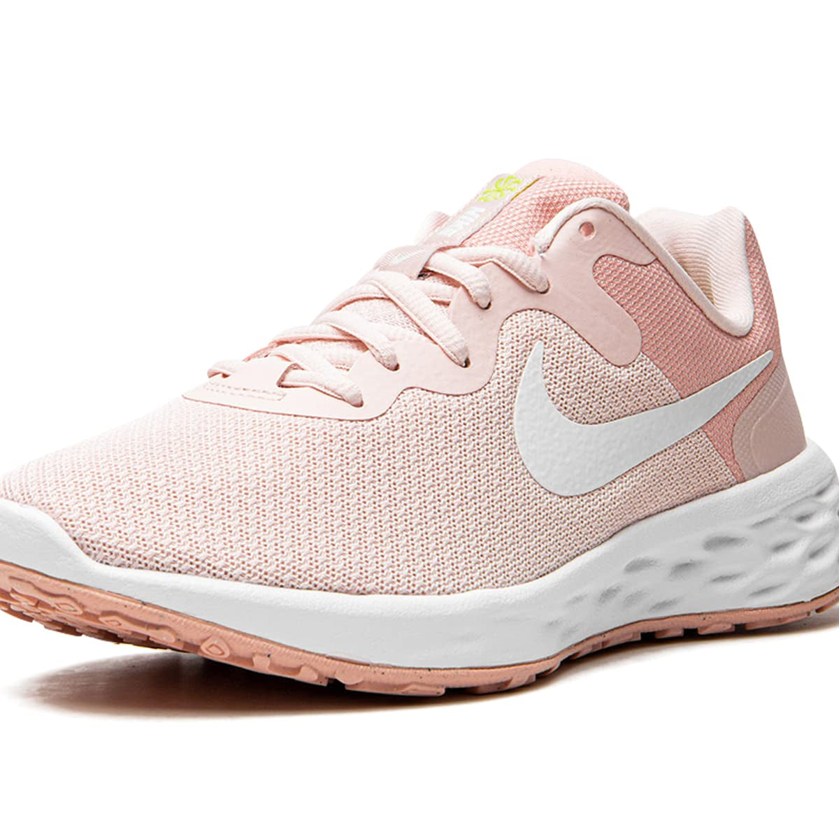 Nike Revolution 6 - Women's Pure Platinum Lt Crimson Wolf Grey Shoe Deals Outlet