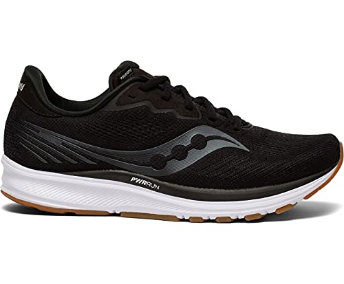 Saucony Ride 14 - Women's Black/Gum Shoe Deals Outlet
