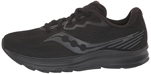 Saucony Ride 14 - Women's Black/Black/Black Shoe Deals Outlet
