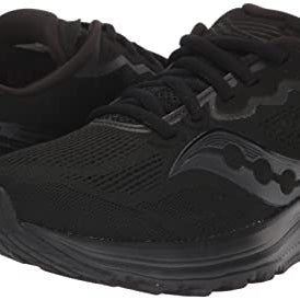 Saucony Ride 14 - Women's Black/Black/Black Shoe Deals Outlet