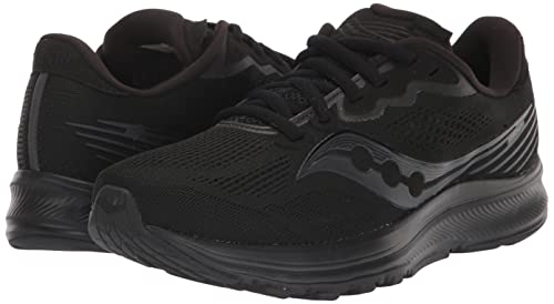Saucony Ride 14 - Women's Black/Black/Black Shoe Deals Outlet
