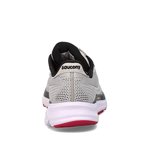 Saucony Ride 14 - Women's Fog/Cherry Shoe Deals Outlet