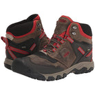 KEEN Ridge Flex Mid WP - Men's Dark Olive/Ketchup Shoe Deals Outlet