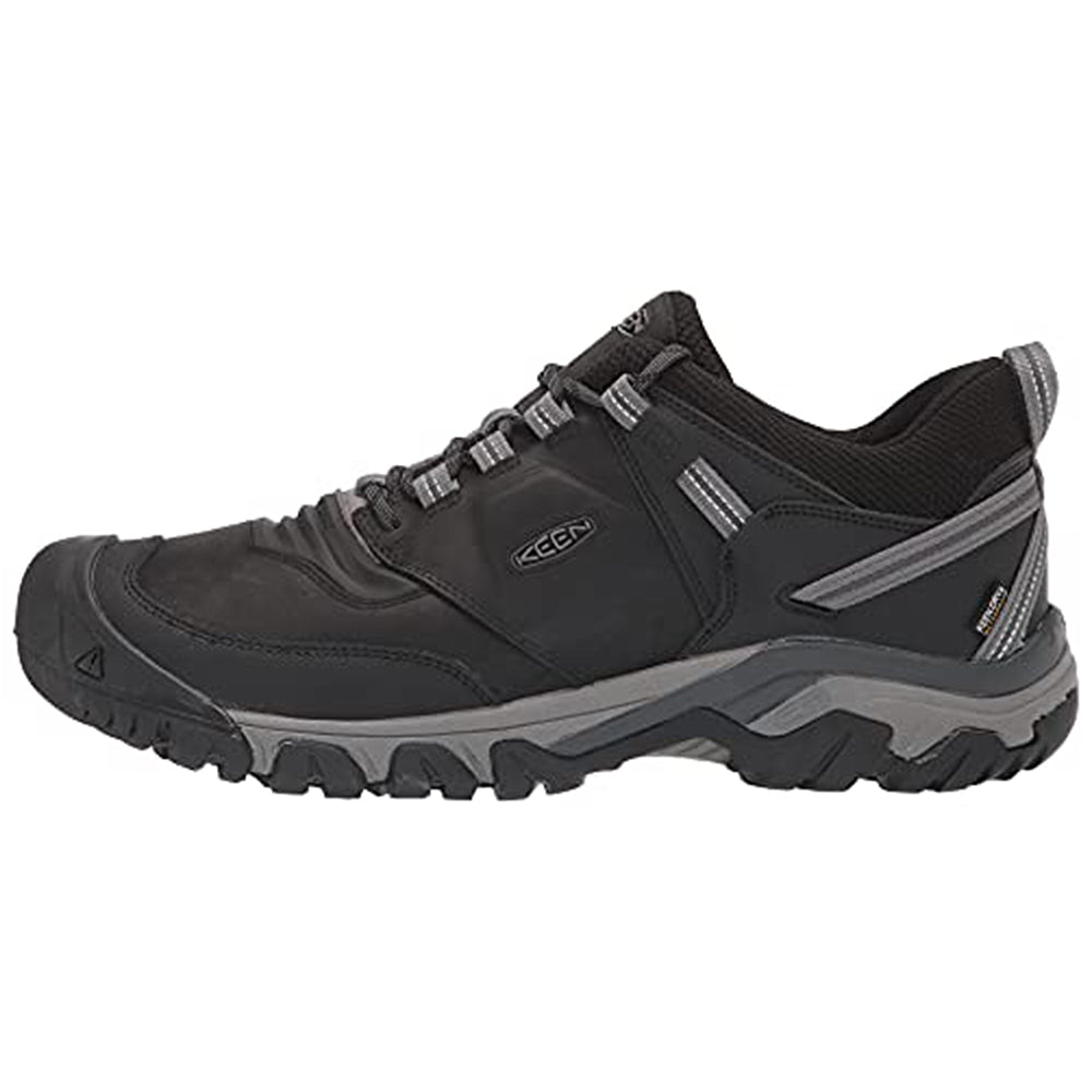 KEEN Ridge Flex Waterproof - Men's Black/Magnet Shoe Deals Outlet