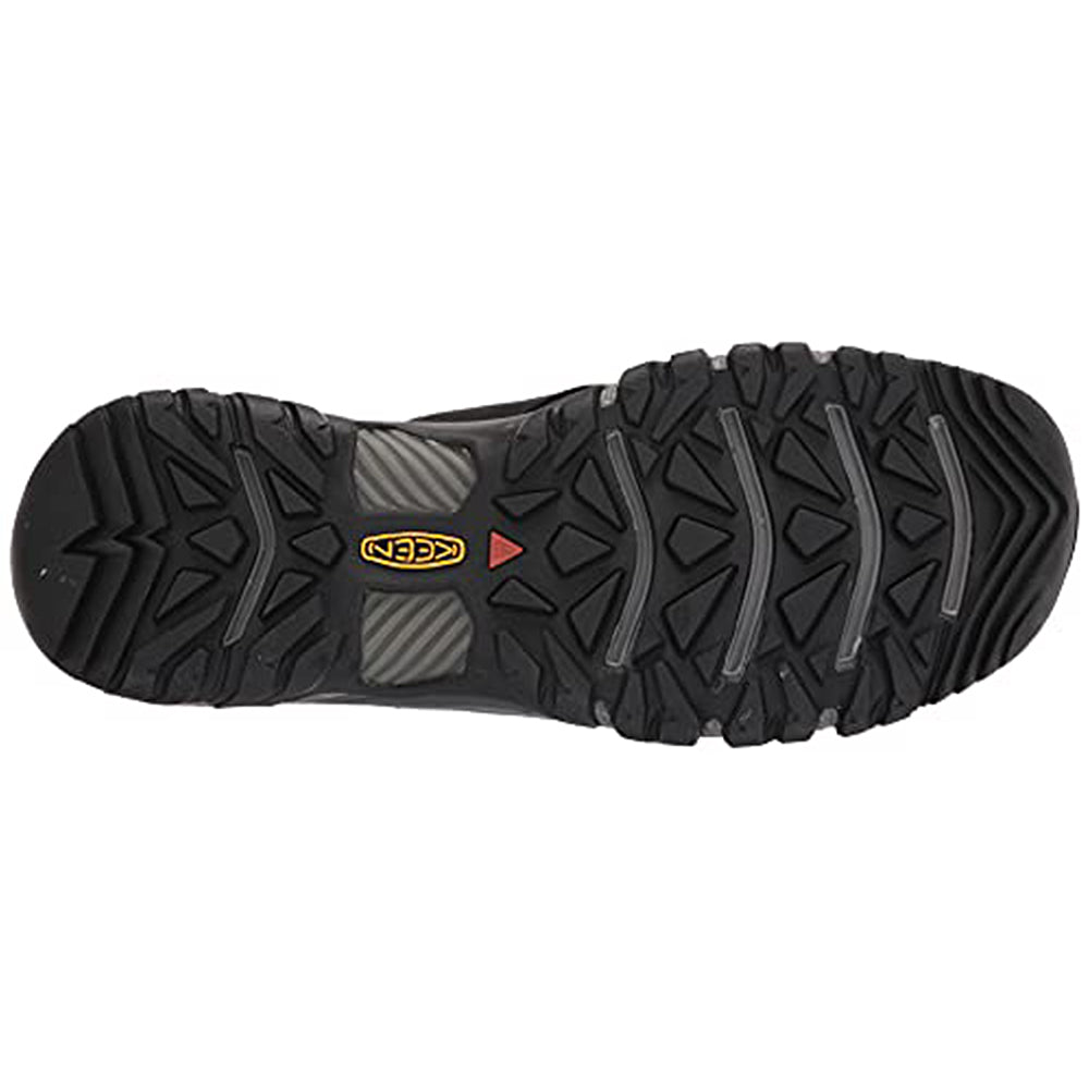 KEEN Ridge Flex Waterproof - Men's Black/Magnet Shoe Deals Outlet