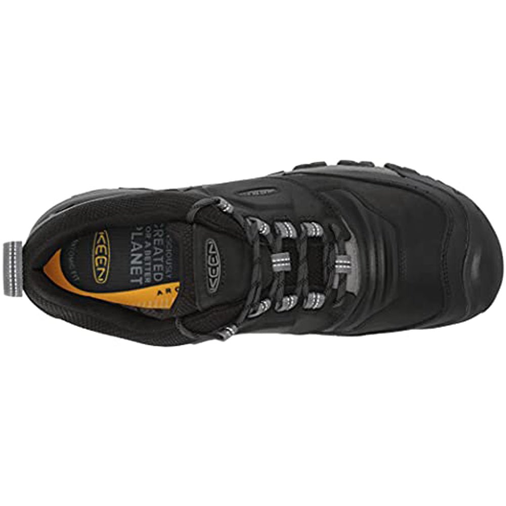 KEEN Ridge Flex Waterproof - Men's Black/Magnet Shoe Deals Outlet