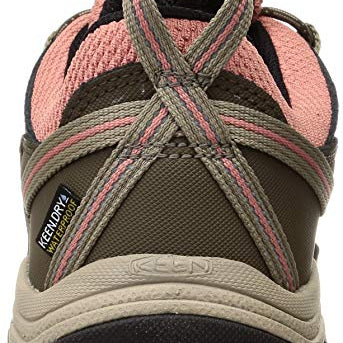 KEEN Ridge Flex WP - Women's Timberwolf/Brick Dust Shoe Deals Outlet