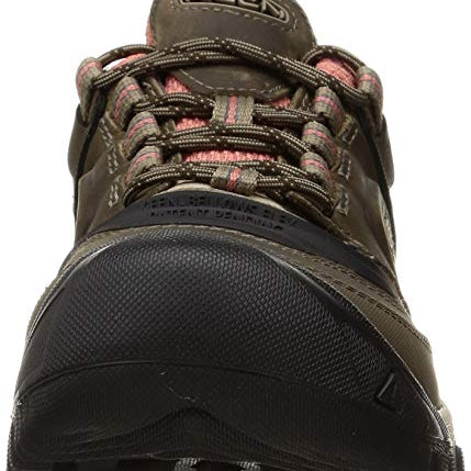 KEEN Ridge Flex WP - Women's Timberwolf/Brick Dust Shoe Deals Outlet