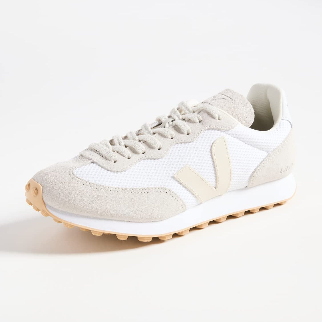 VEJA RIO BRANCO ALVEOMESH - Men's White/Pierre/Natural Shoe Deals Outlet