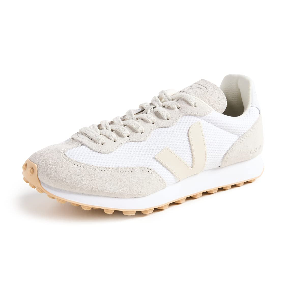 VEJA RIO BRANCO ALVEOMESH - Men's White/Pierre/Natural Shoe Deals Outlet
