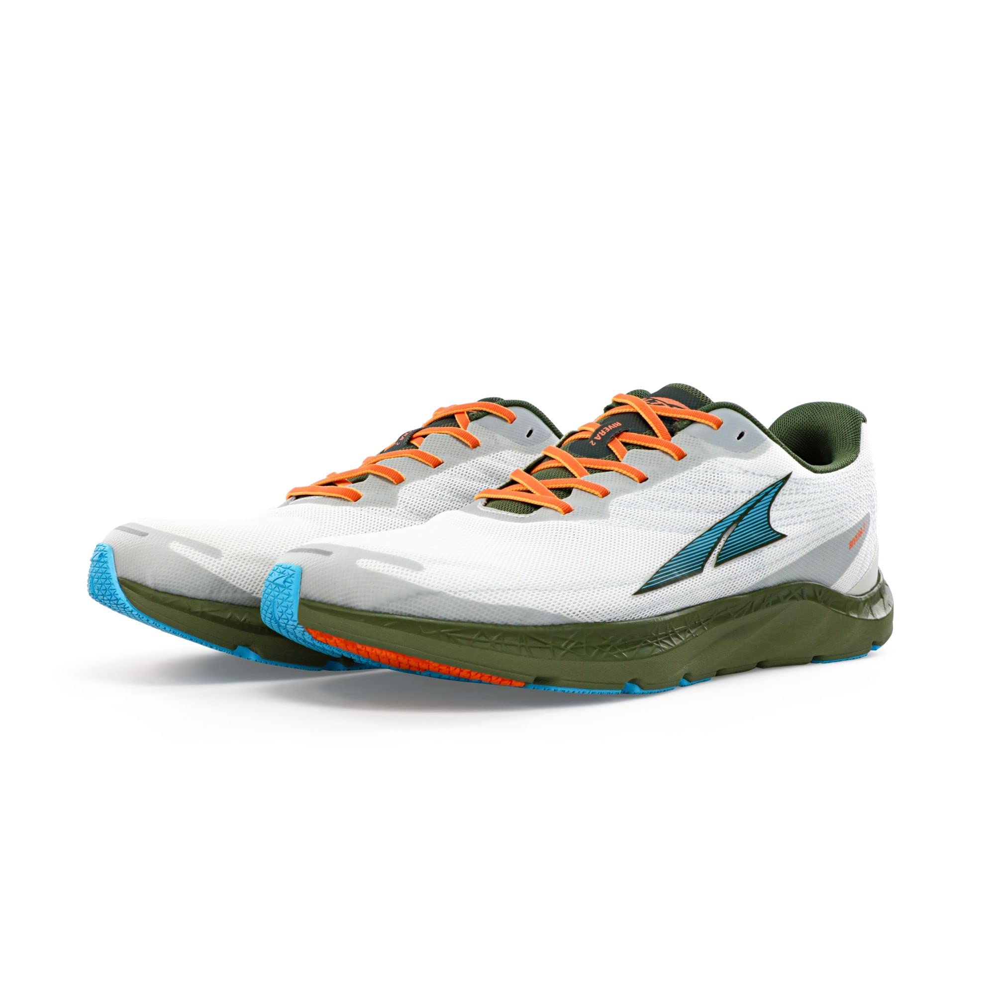 Altra Rivera 2 - Men's White/Green Shoe Deals Outlet