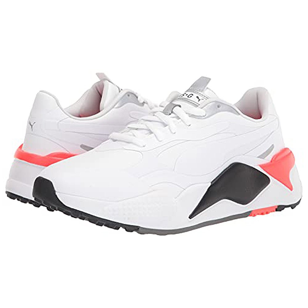 PUMA RS - G Golf - Men's Puma White/Puma Black/High - rise Shoe Deals Outlet