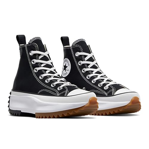 Converse Run Star Hike Platform - Unisex Black/White/Gum Shoe Deals Outlet