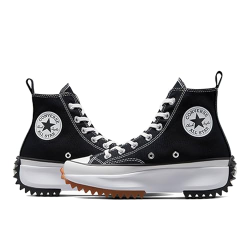 Converse Run Star Hike Platform - Unisex Black/White/Gum Shoe Deals Outlet