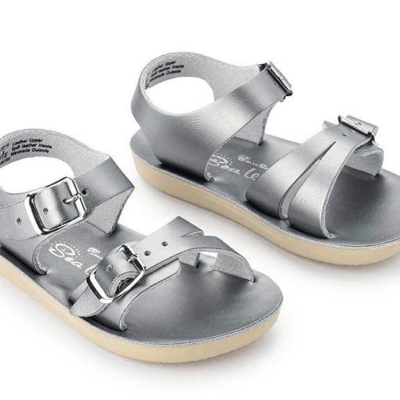 Salt Water Sandal by Hoy Shoes Original Pewter 8 — 000523081456 Shoe Deals Outlet