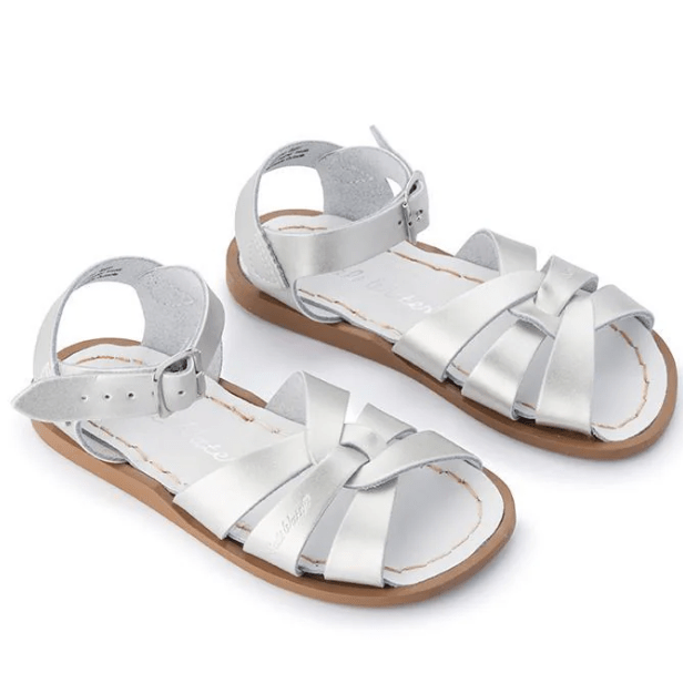 Salt Water Sandal by Hoy Shoes Original Silver 4 — 000523812043 Shoe Deals Outlet
