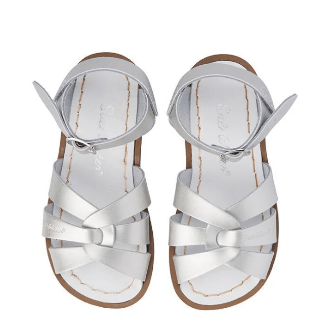 Salt Water Sandal by Hoy Shoes Original Silver 4 — 000523812043 Shoe Deals Outlet