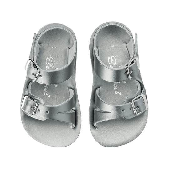 Salt Water Sandal by Hoy Shoes Original Silver 4 — 000523812043 Shoe Deals Outlet