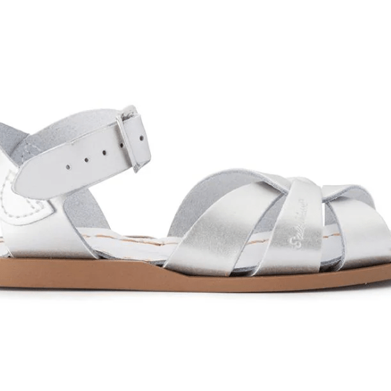 Salt Water Sandal by Hoy Shoes Original Silver 4 — 000523812043 Shoe Deals Outlet