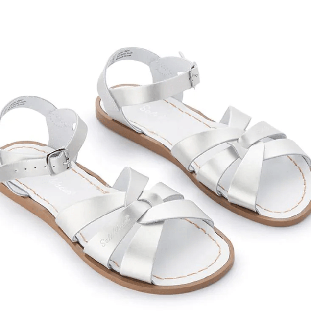 Salt Water Sandal by Hoy Shoes Original Silver Silver 9 M 000523812074 Shoe Deals Outlet