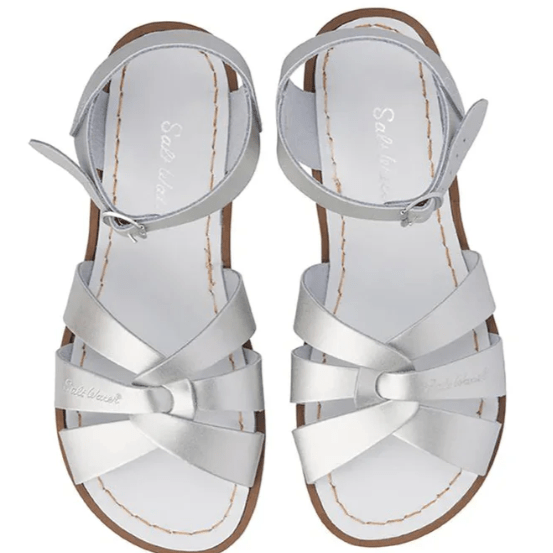 Salt Water Sandal by Hoy Shoes Original Silver Silver 9 M 000523812074 Shoe Deals Outlet