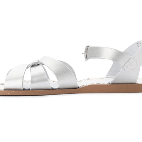 Salt Water Sandal by Hoy Shoes Original Silver Silver 9 M 000523812074 Shoe Deals Outlet