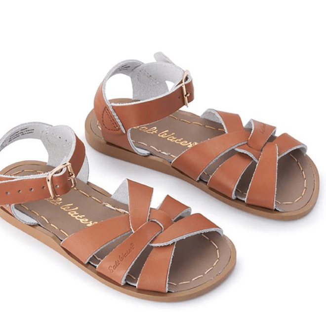 Salt Water Sandal by Hoy Shoes Original Tan 4 — 000523885047 Shoe Deals Outlet