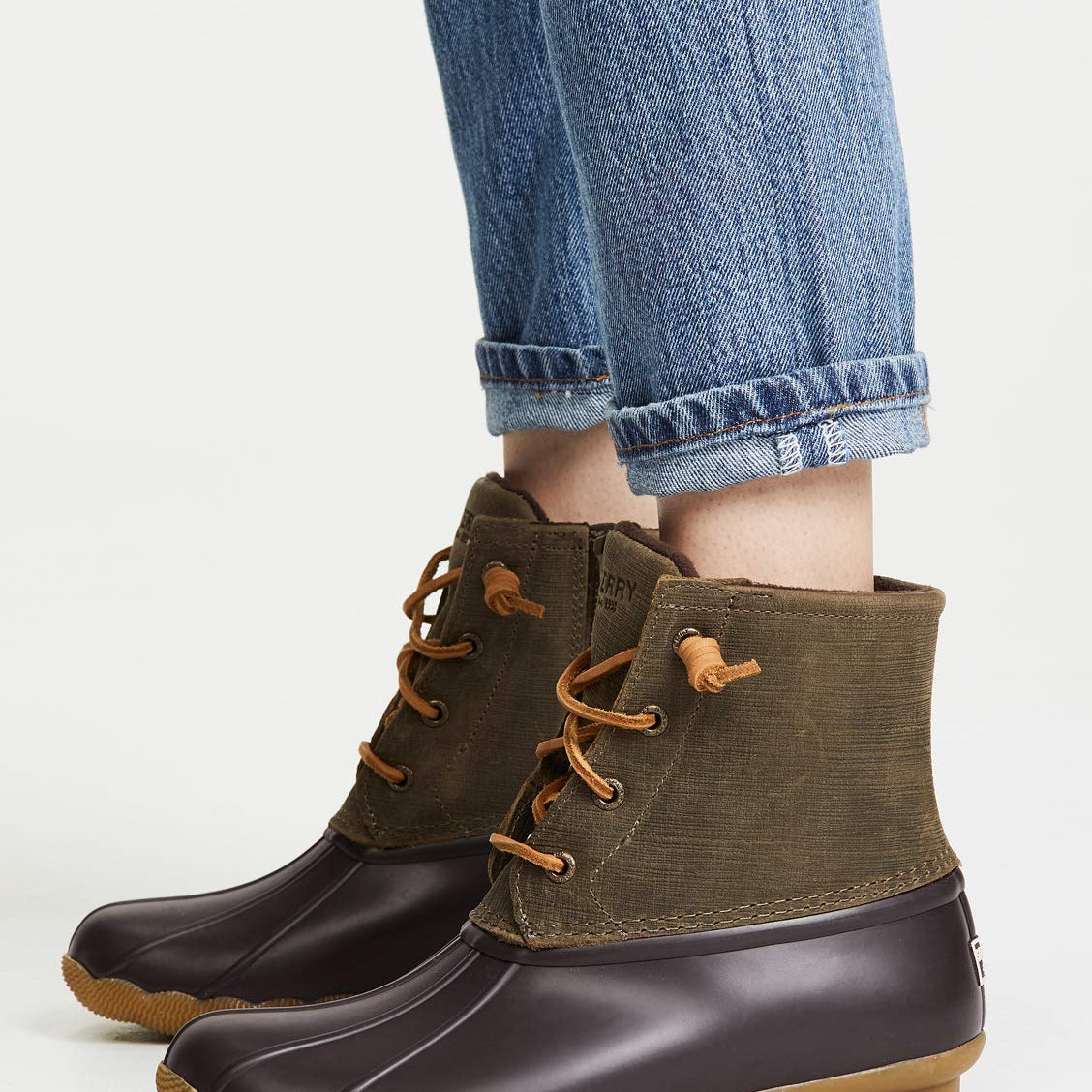 Sperry Saltwater - Women's Brown/Olive Shoe Deals Outlet